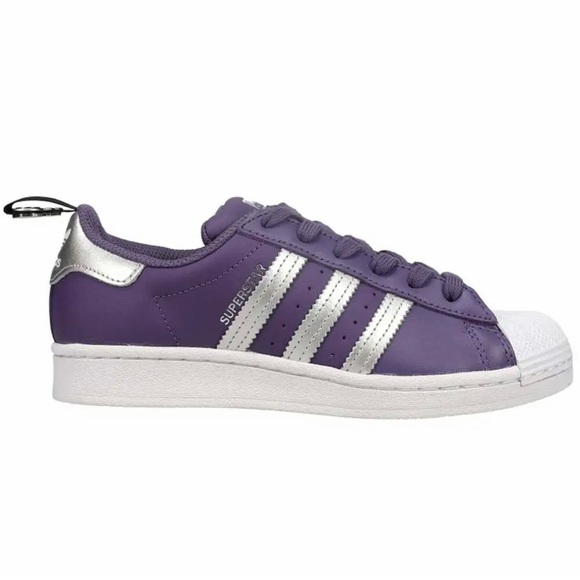 NWOT Adidas Nizza Superstar 3 band originals (female sign) - Picture 6 of 16